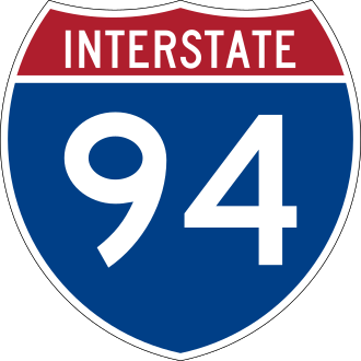 Interstate 94 in North Dakota